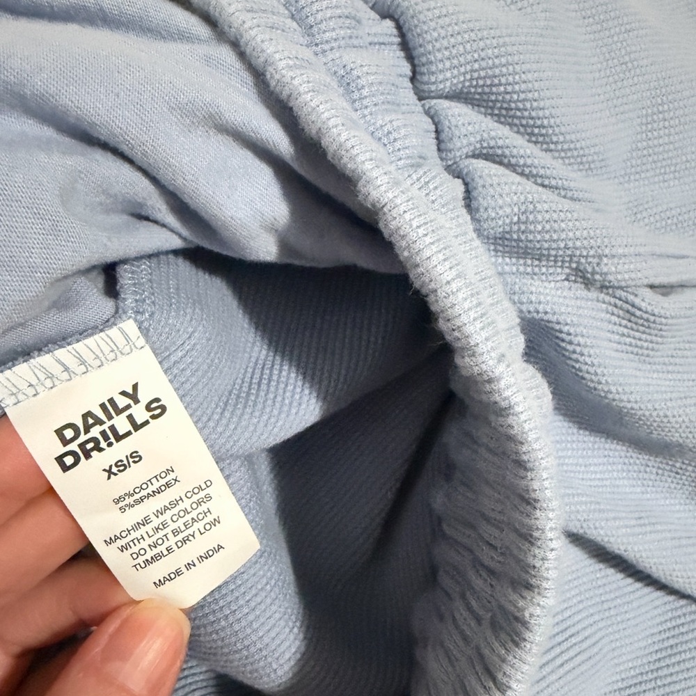 Daily Drills SET! Layered Thermal Crew + Pants in mist - Picture 6 of 10